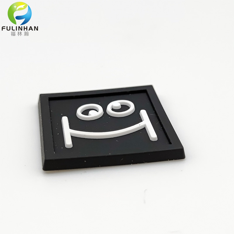 embossed rubber logos