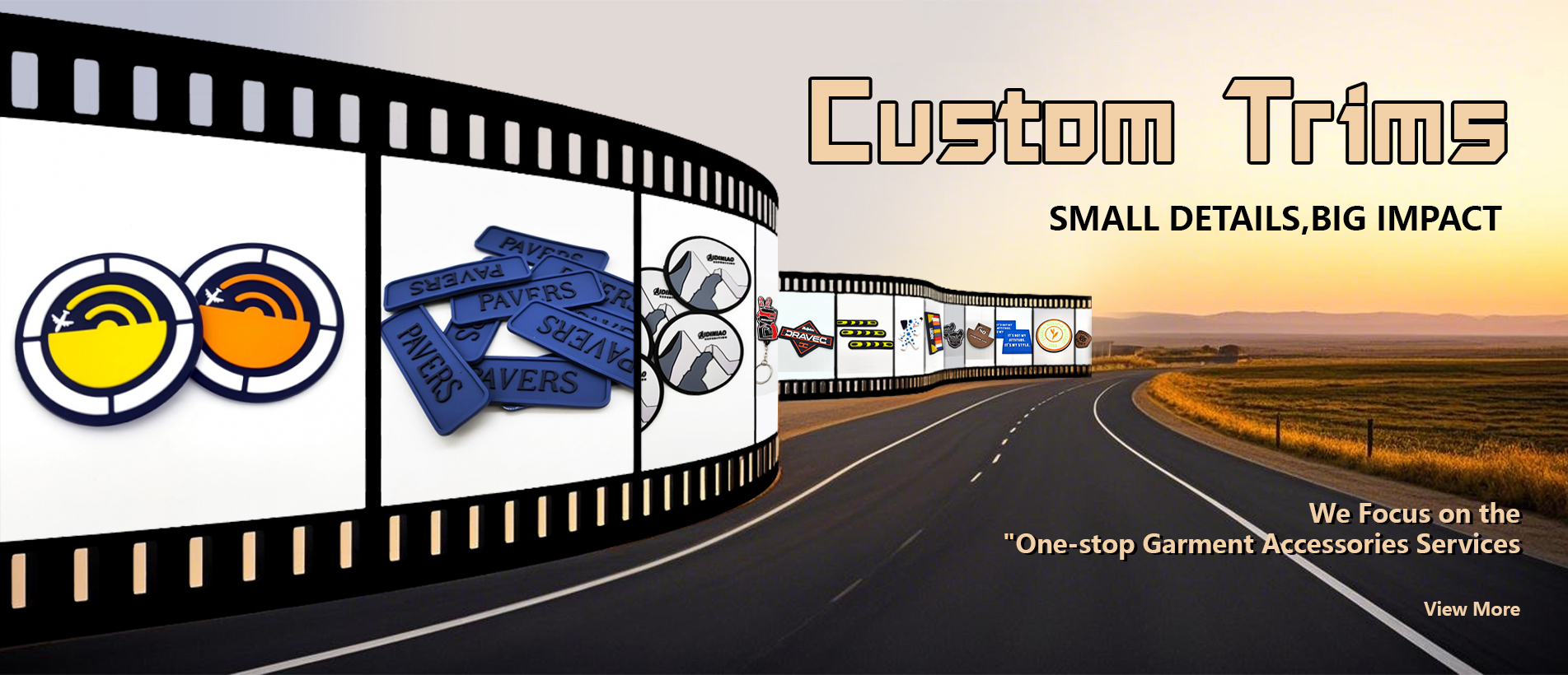 custom garment accessoires