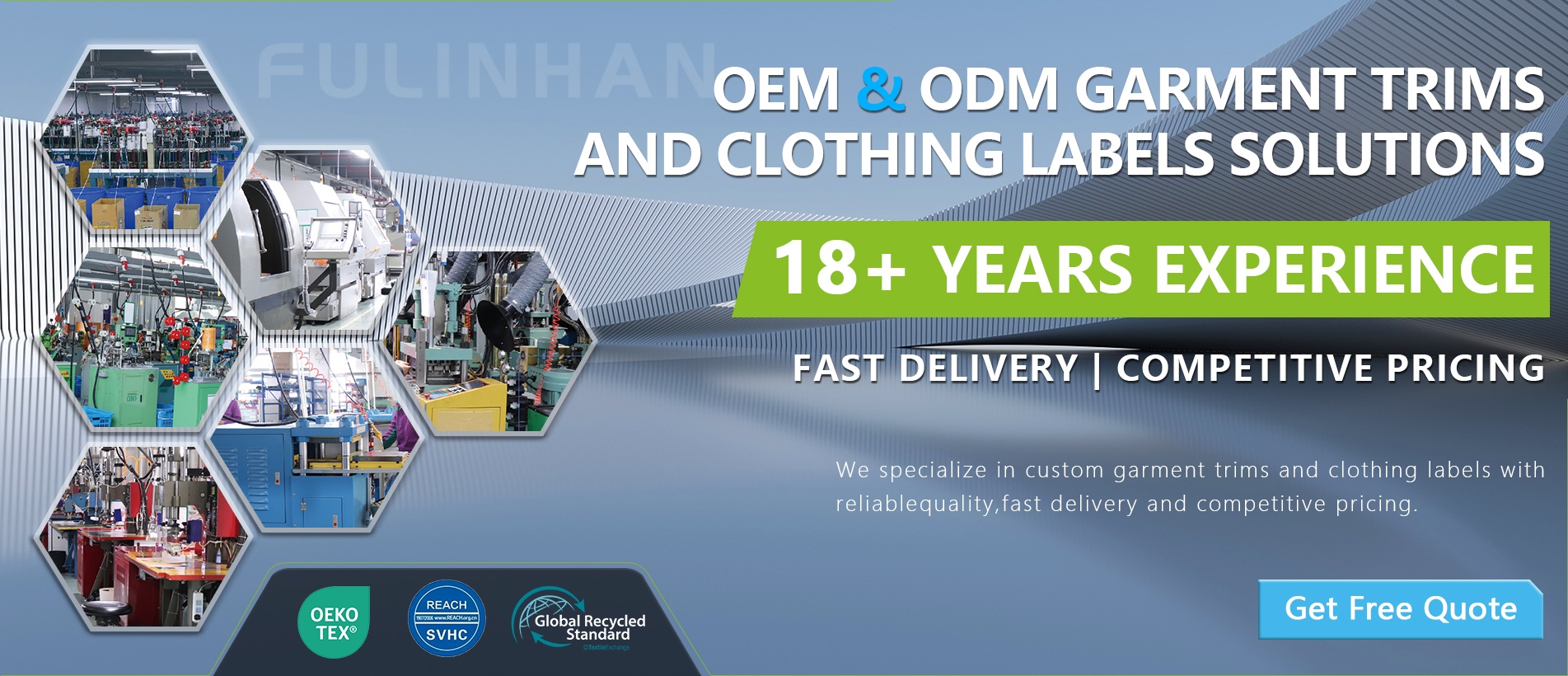 custom garment accessoires