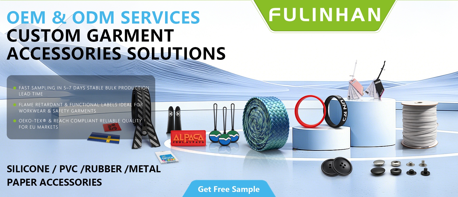 custom garment accessoires